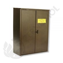  Шкаф для 2х газовых баллонов (коричневый)