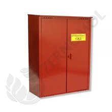 Шкаф для 2х газовых баллонов (красный)