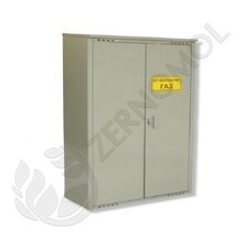  Шкаф для 2х газовых баллонов (серый)